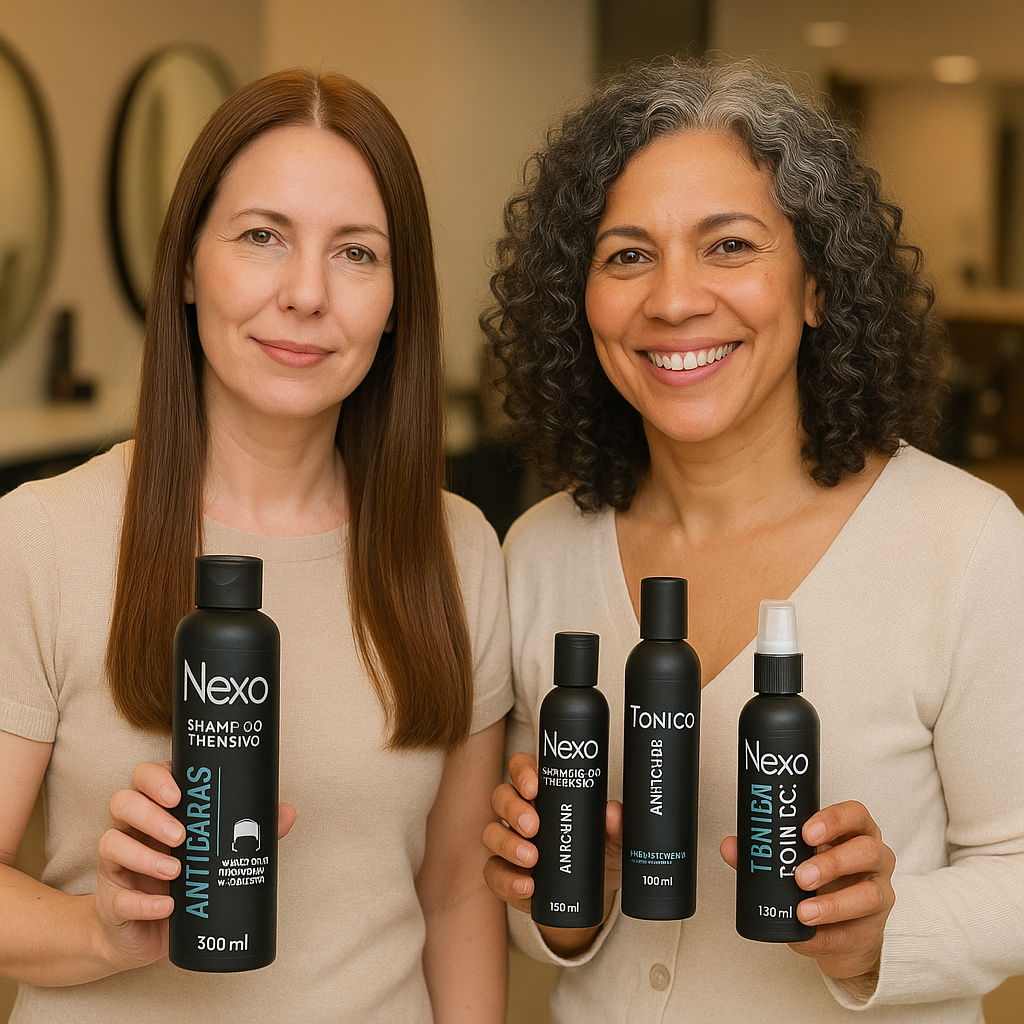 "Combo Nexo Shampoo + Tónico: Cuidado Completo para tu Cabello"